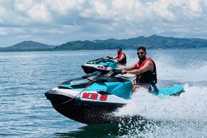 4 Hours and 50km Jet Ski Tour to 6 Phuket Islands - A fast ride with island breaks