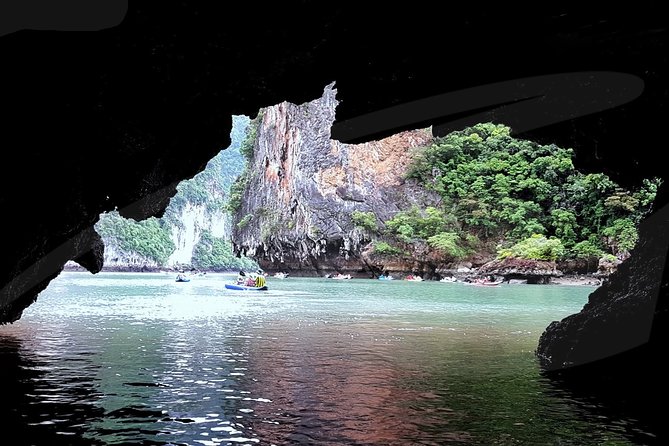 Canoe Cave Explorer Phang Nga Bay Tour from Phuket - Hong Island: the sheltered lagoon