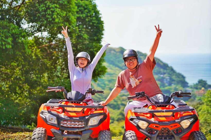 From Phuket: ATV Scenic Routes with Karon and Patong Views - Riding Patong Hill is more than a quick photo stop