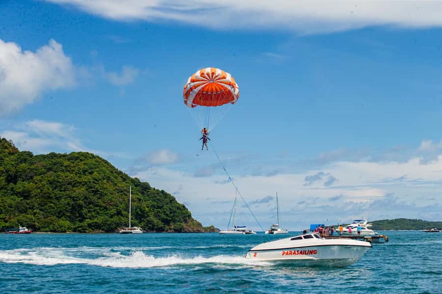 From Phuket: Coral Island Kahung Beach Speedboat Trip - Optional sea activities cost extra