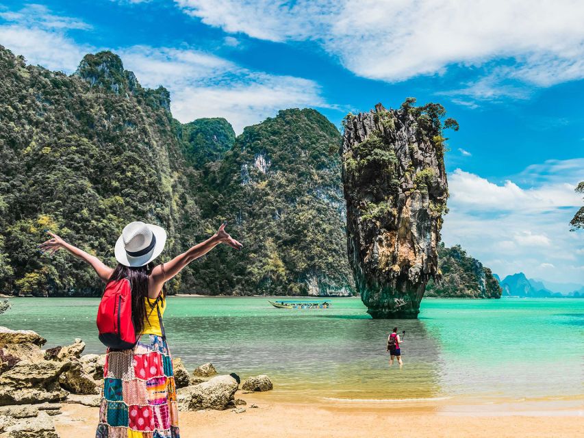 From Phuket: Phang Nga Bay and Canoeing Tour by Big Boat - James Bond Island and Tapu rock
