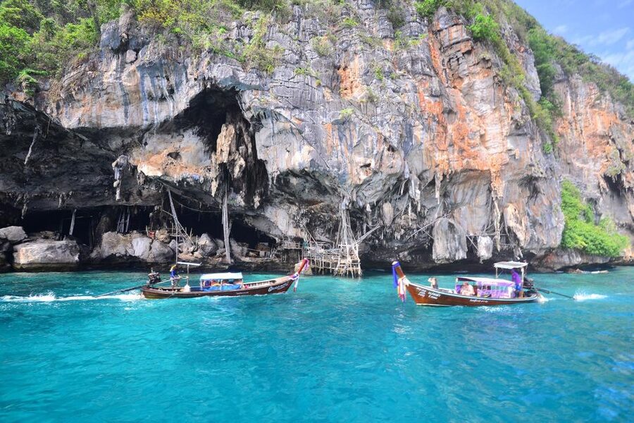 From Phuket: Phi Phi, Maya Bay, & Khai Islands Premium Trip - Pileh Lagoon: your main chance to get in the water