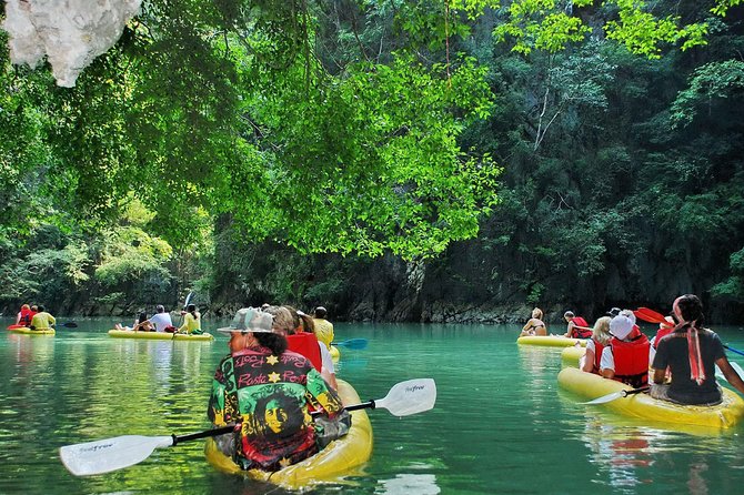 Hong by Starlight John Gray's Sea Canoe - Entering Koh Panak’s sea cave