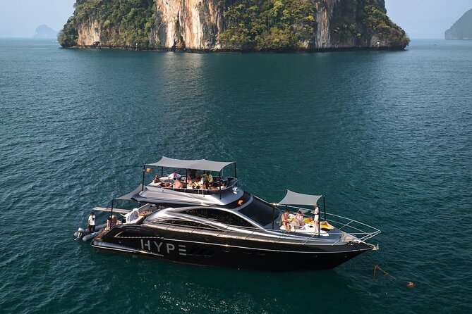 Hype Yacht : VIP Tour Phi Phi Island & Maya Bay from Phuket - Pi Lay Lagoon for a first swim