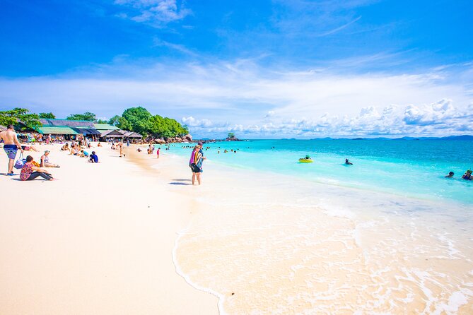 Khai Islands Snorkeling Premium Trip From Phuket - Khai Nok: white sand with a busy shoreline