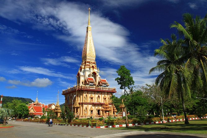 Landmark City Tours with Viewpoints & Monkey Hill "Must" to See - Wat Chalong brings temple detail into the day