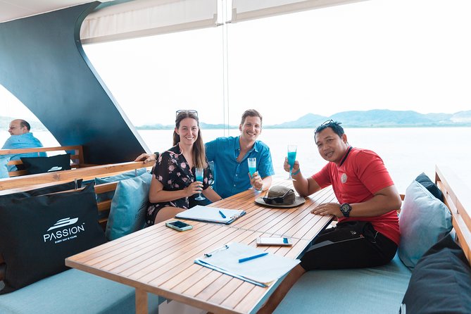 Luxury Boat to James Bond Islands with Lunch and Sunset Dinner - What the $159.80 fare covers