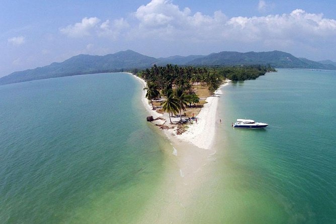 Luxury Small Group Phang Nga Bay and Beyond - Hong Island by canoe, with a guide at the paddle