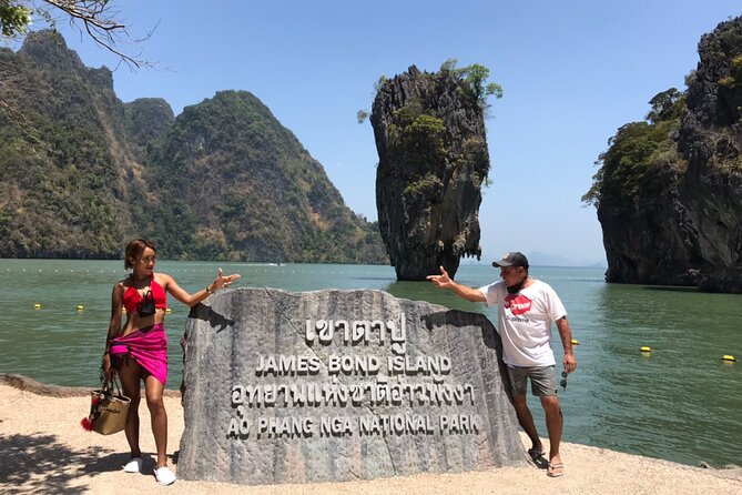 Phang Nga Bay Private Bioluminescence and Sea Canoeing Tour - James Bond Island at the day’s turning point