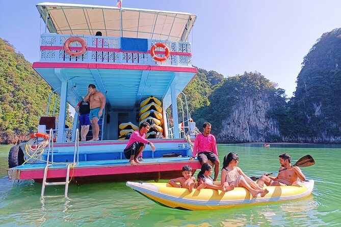 Phang Nga Bay Sea Cave Canoeing & James Bond Island by Big Boat - Nakae Island: swim, sunbathe or take a paddleboard