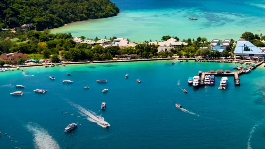Phi Phi Island Highlights: Cruise, Snorkel & Buffet Lunch - Snorkeling among the Phi Phi Islands