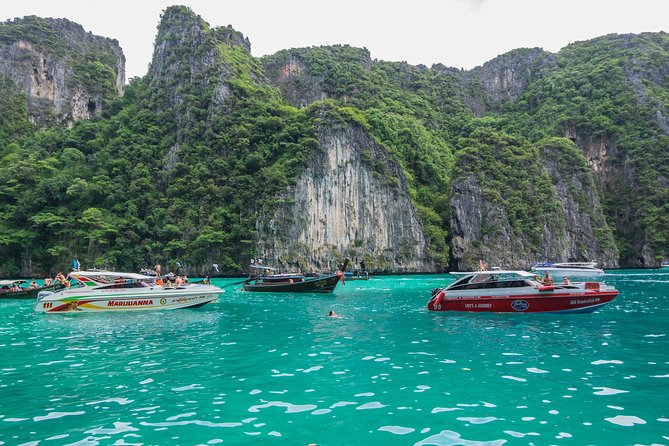Phi Phi Islands Adventure Day Trip w/ Seaview Lunch by V. Marine - Speedboat day, island scenery, and a brisk pace