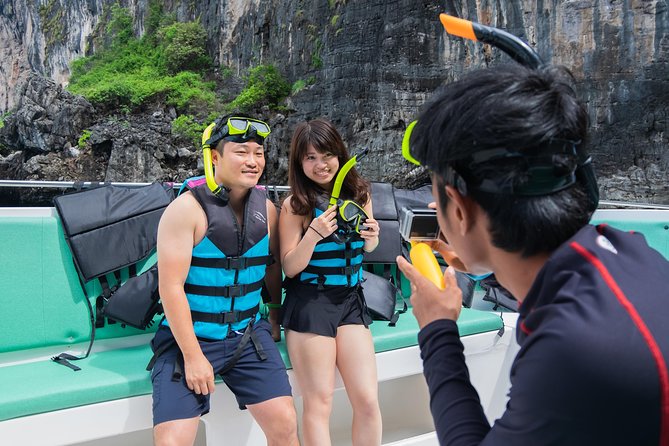 Phi Phi Islands Adventure Day Trip w/ Seaview Lunch by V. Marine - Bamboo Island: sand, swimming, and room to pause