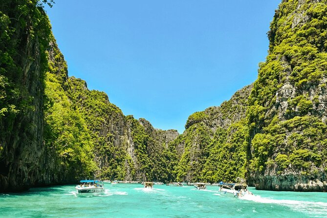 Phi Phi Islands Speedboat Day Trip from Phuket with Lunch - Maya Bay: famous, beautiful and often busy