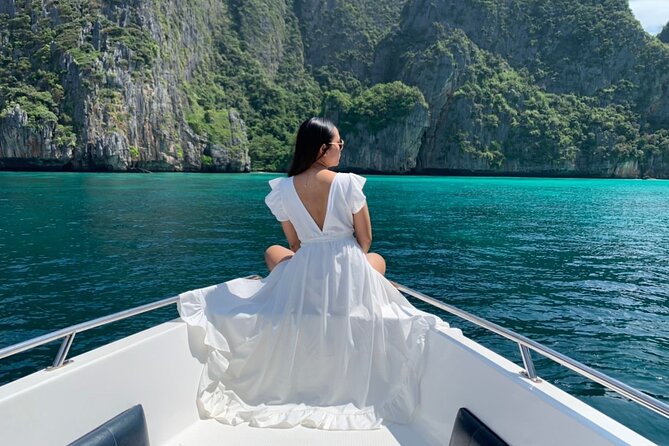 Phi Phi , Khai & Maya : Unforgettable Island Hopping by Speedboat - Pileh Lagoon: a swim with an optional extra