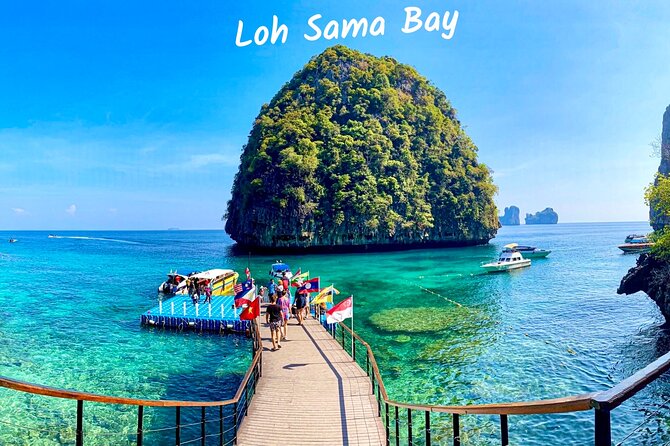 PHI PHI & MAYA & BAMBOO Premium Catamaran Max 28 pax - Bamboo Island: the longest beach break