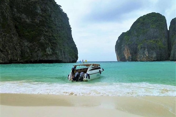 Phi Phi & Maya Bay Speedboat: All-Day Food & Choice of 3 Marinas - Monkey Beach and its wild residents