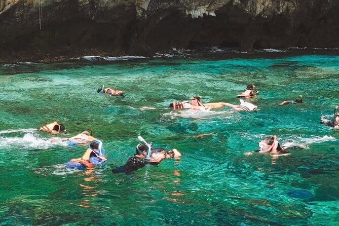 Phi Phi with Maya and Bamboo Island Day Trip by Speedboat - Pileh Lagoon is the day’s swim stop