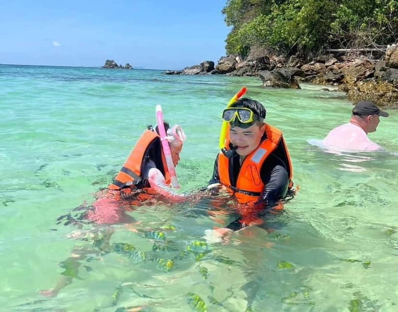 Phuket: 3 Khai Islands Tour- Snorkel & Relax (Half/Full Day) - A fast boat ride to three small islands