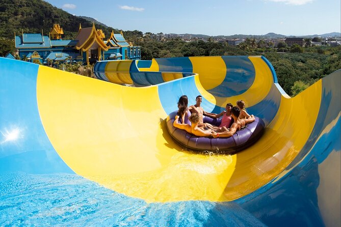 Phuket: Andamanda Water Park Admission Ticket - Extreme rides and a slower route for families