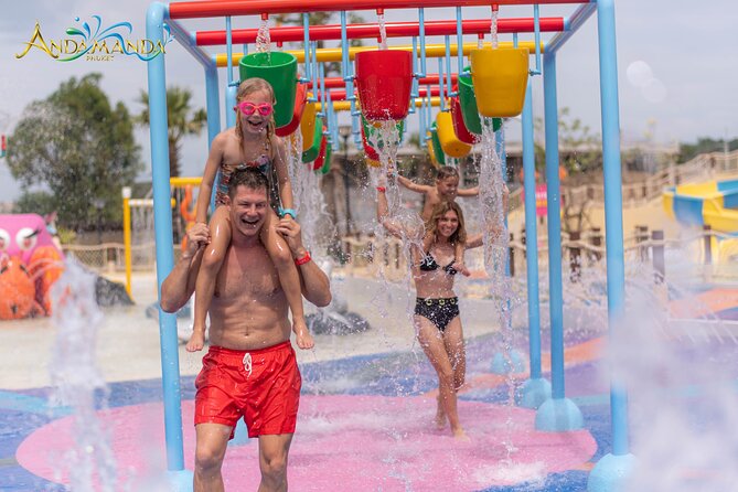 Phuket: Andamanda Water Park Admission Ticket - A 10 a.m. to 7 p.m. day, with an optional transfer