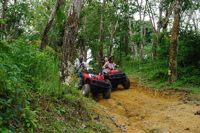 Phuket ATV Adventure Tour - Getting comfortable before the trail