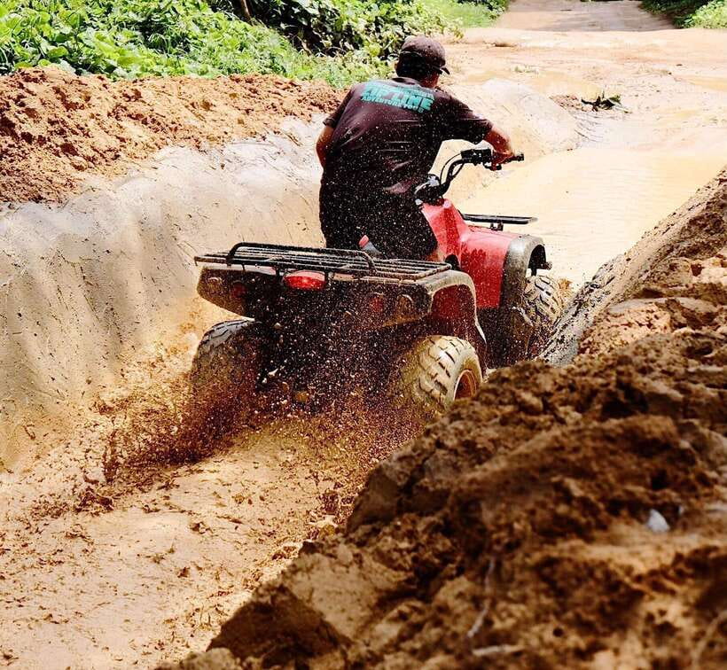Phuket: ATV Adventure with Big Buddha Viewpoint Option - The forest ride is the main event