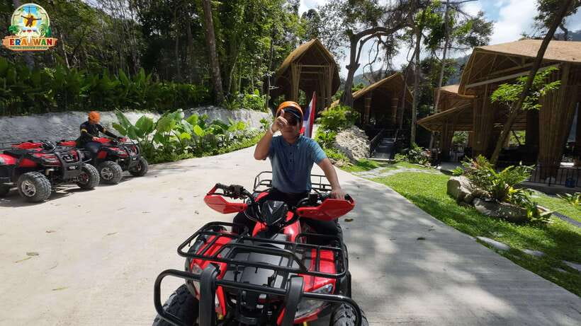 Phuket: ATV Quad Mountain Adventure with Panoramic Sea View - From the Patong meeting point to the hillside