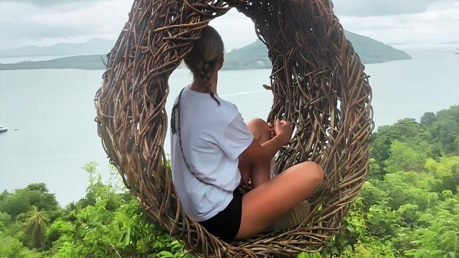 Phuket: ATV Ride with Secret Sea Viewpoints and Swing - A viewpoint break with coffee, photos, and goats