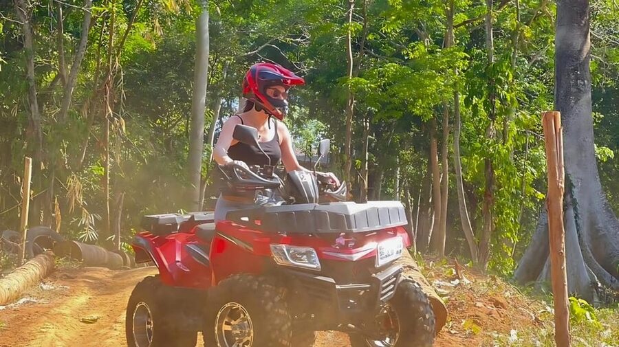 Phuket: ATV Ride with Secret Sea Viewpoints and Swing - What happens at the base and on the trail