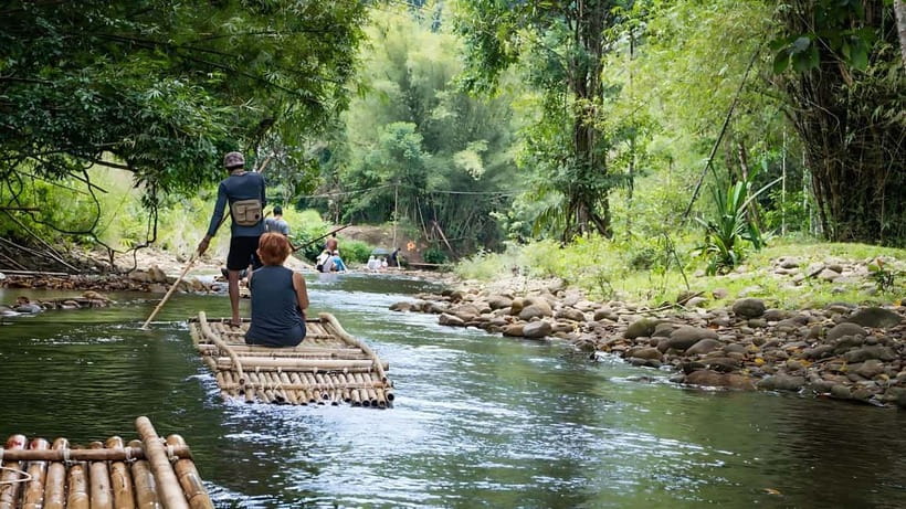 Phuket: Bamboo Rafting & ATV Ride (Optional) - Lunch breaks up the activity circuit