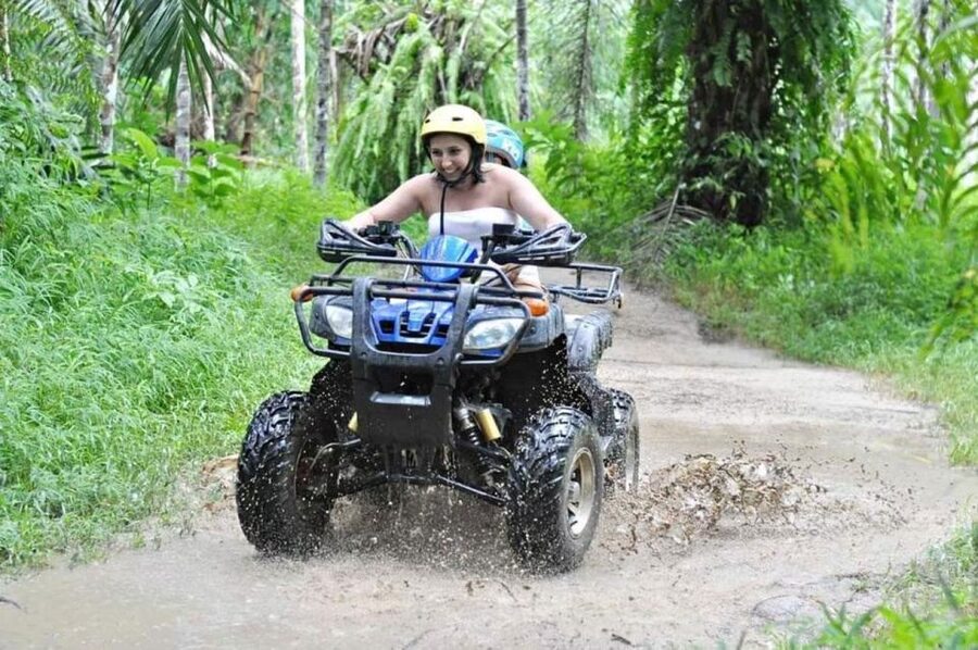 Phuket: Bamboo Rafting, Monkey Cave, and ATV Option - A turtle center with a conservation purpose