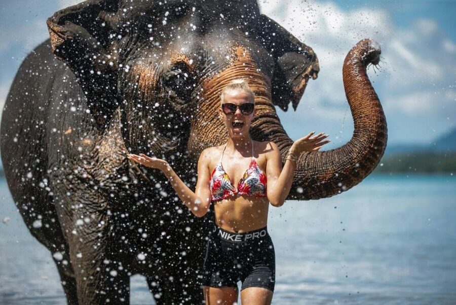 Phuket:Beach walk with elephants, rain & care. 2.5 hours - FAQ