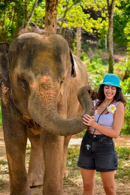 Phuket:Beach walk with elephants, rain & care. 2.5 hours - Who will enjoy this Phuket outing