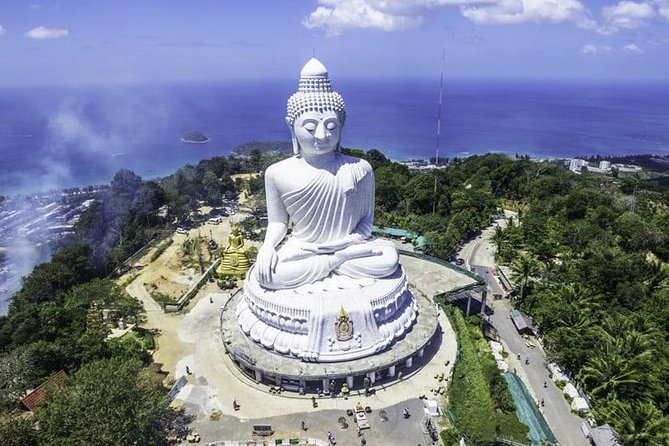 Phuket City Tour Half Day ( Best Seller ) 7 Points - Kata Beach from a viewpoint