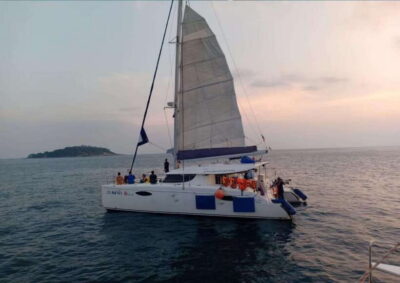 Coral Island Catamaran Cruise with Sunset Dinner