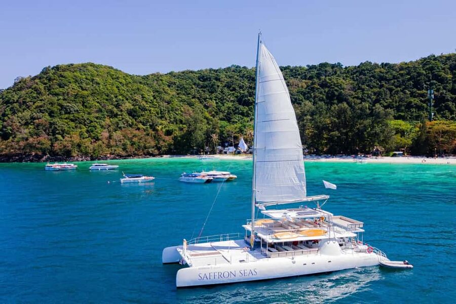 Phuket: Coral Island Snorkeling & Promthep Sunset Dinner - The offshore stop: swimming, snorkeling, and boat time