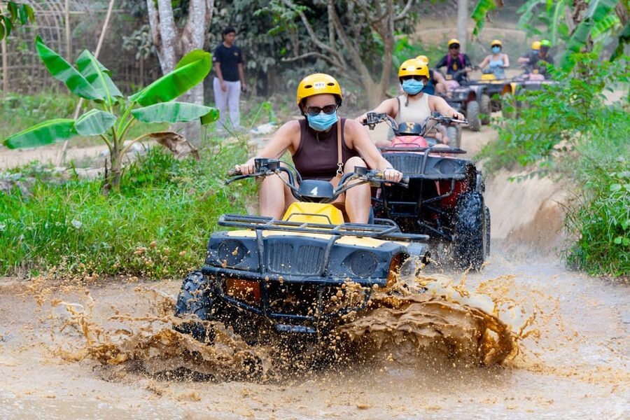Phuket: Eco-Rider ATV Journey and Big Buddha View - Leaving the beach for Phuket’s forest tracks
