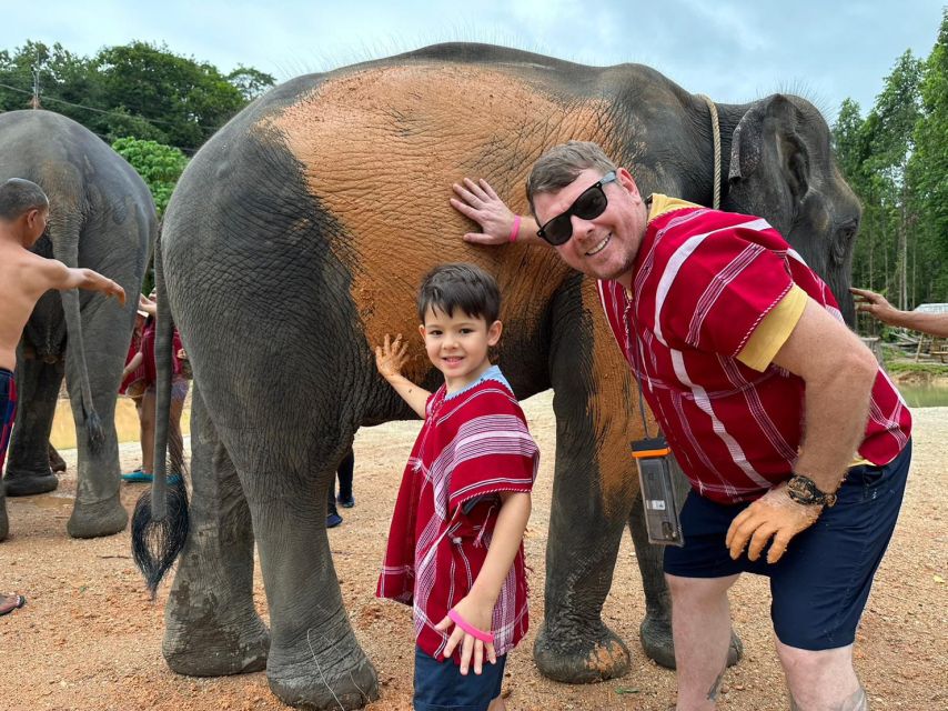 Phuket: Elephant Experience with Lunch or Dinner and Pickup - Preparing food and feeding the elephants