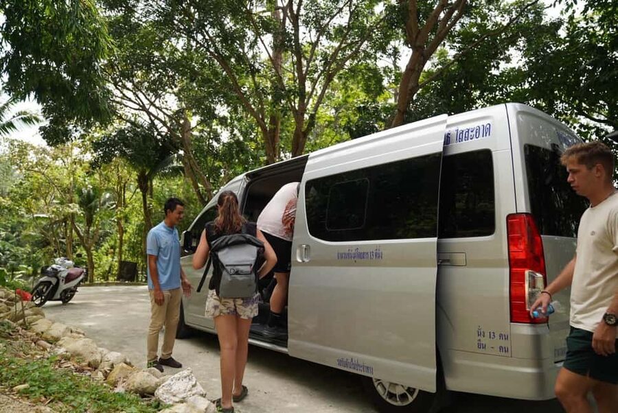 Phuket: Elephant Sanctuary Guided Tour with Hotel Transfers - Transfers, the hillside meeting point, and timing