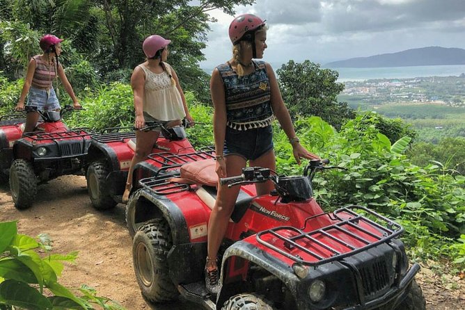 Phuket Great ATV Bike Tours - Following jungle tracks and plantation paths
