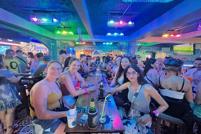 Phuket Guided Pub Crawl - The group and the guide matter