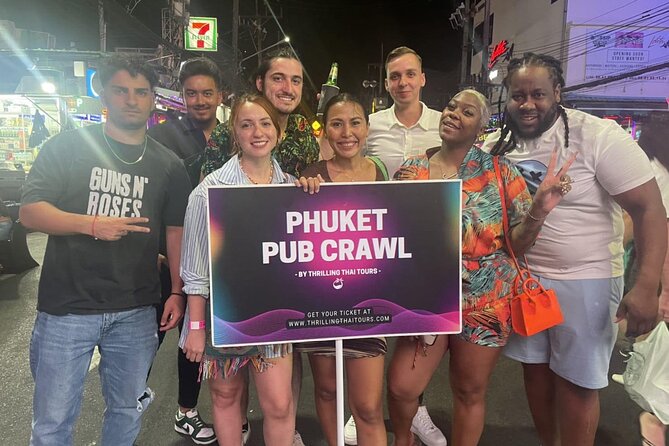 Phuket Guided Pub Crawl - Finishing at a Patong club