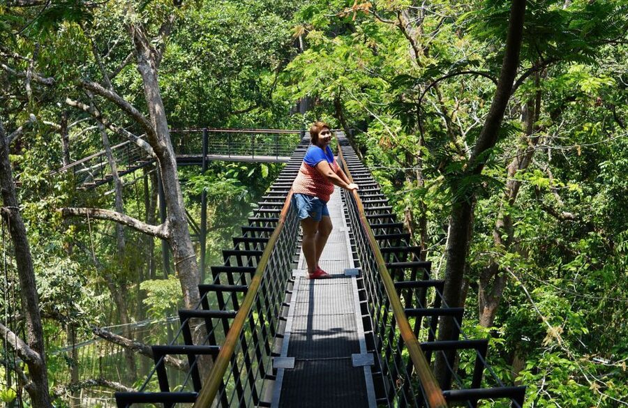 Phuket: Hanuman World Zip Line Adventure - A forest course with more than zip lines