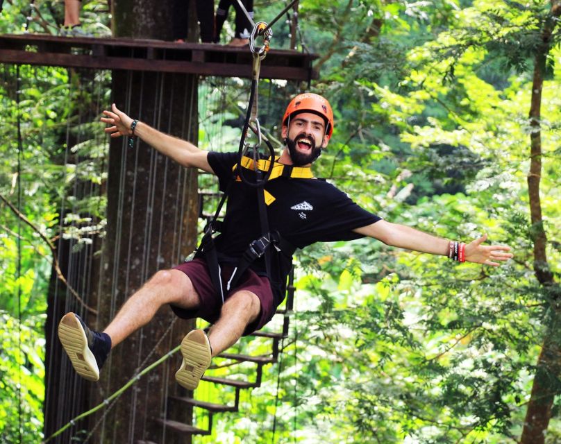Phuket: Hanuman World Zip Line Adventure - Pickup, timing and a few useful limits