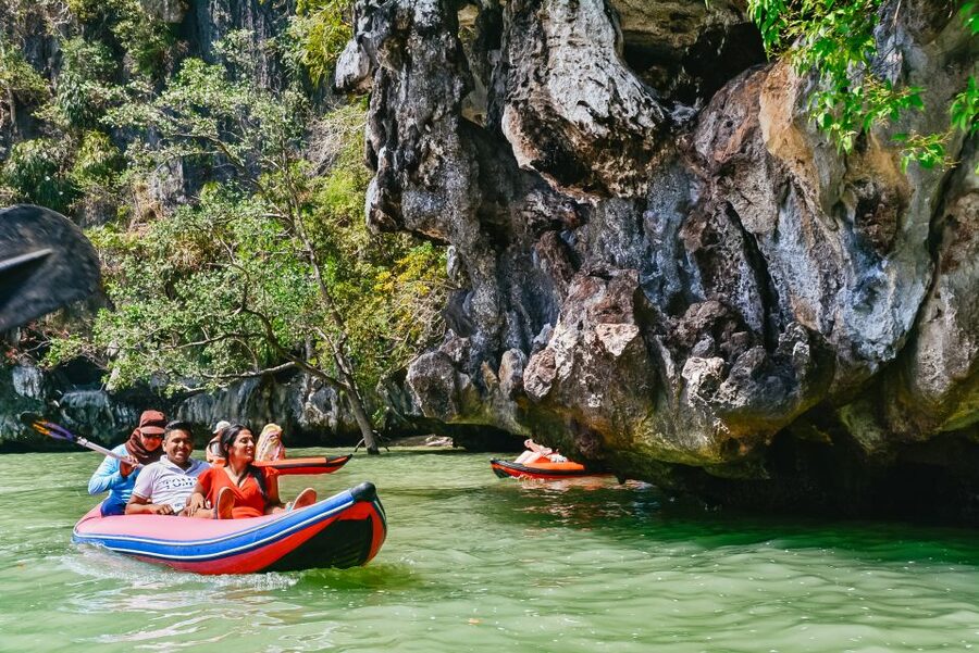 Phuket: James Bond Island Longtail Boat and Sea Canoe Tour - Lunch and village life at Koh Panyee