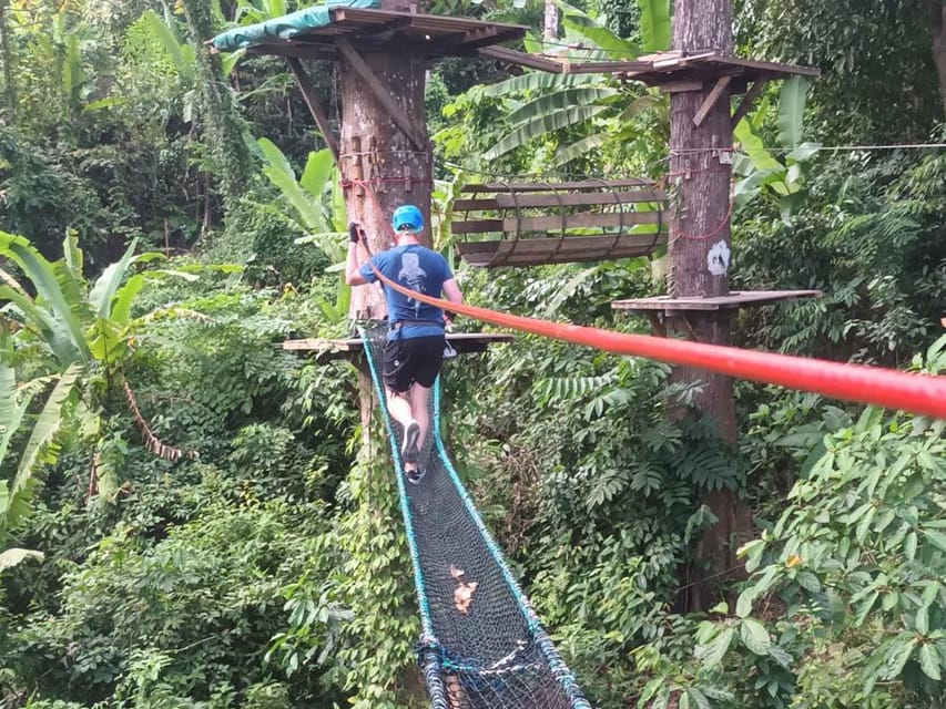 Phuket: Jungle Xtrem Adventures and Zipline Park - Choosing a course that fits your nerve