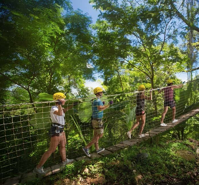 Phuket: Jungle Xtreme Adventure Park Entry Ticket - Briefing, gear, and instructor support