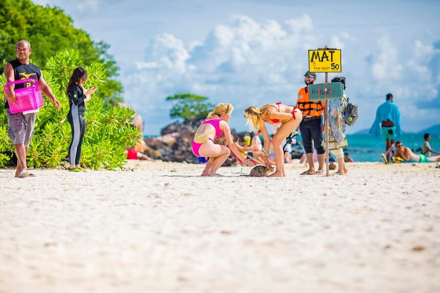 Phuket: Khai Islands Premium Speedboat Half Day Adventure - Three small islands, one busy half-day