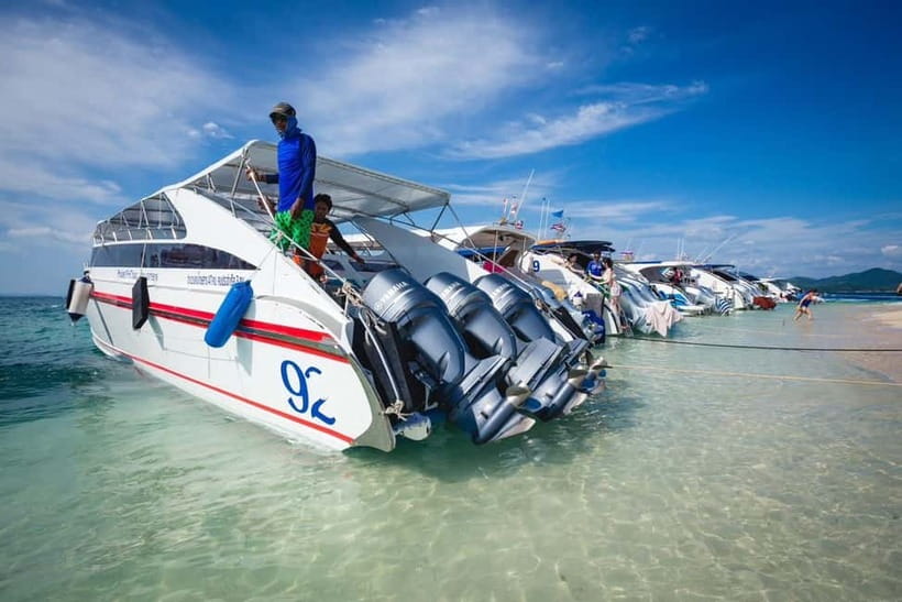 Phuket: KHAI ISLANDS TOUR with LUXURY SPEEDBOAT - Three islands in one compact trip